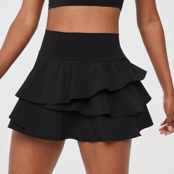 Aerie OFFLINE Maggie Ruffle Tennis Skirt Small - Picture 1 of 8